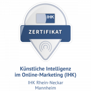 IHK Badge KI im Online-Marketing